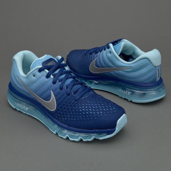 Nike Air Max 2017 (GS) Deep Royal Blue Shoes Sz